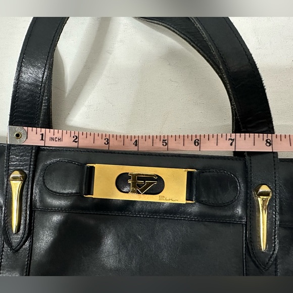 Valentino Firenze vintage leather shoulder purse - Picture 12 of 13